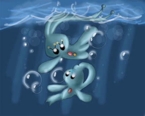 Manaphy And Phione By Espimyte On Deviantart
