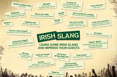 The Uniqueness Of Ireland Part Two Irish Slang And Cuss Words Famleigh