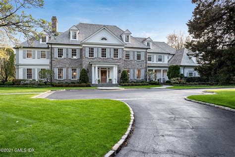 11000 Square Foot Georgian Colonial Mansion In Greenwich Ct The