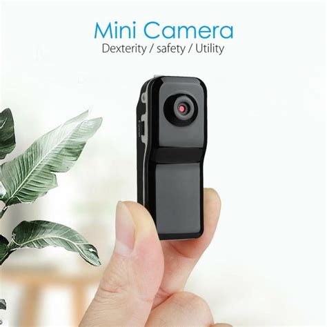 Hd Hidden Spy Cameras Portable Pocket Clip Wearable Camera Video