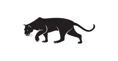 Black Panther Cougar Clip Art Panther Free Download Png Png Download