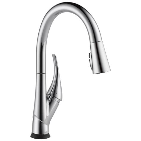 Delta touch faucets comparison chart. Delta Esque Single Handle Pull-Down Kitchen Faucet with ...