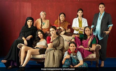 Devi First Look Kajol Joins Shruti Haasan Neha Dhupia And Others For A Powerful Short Film Debut