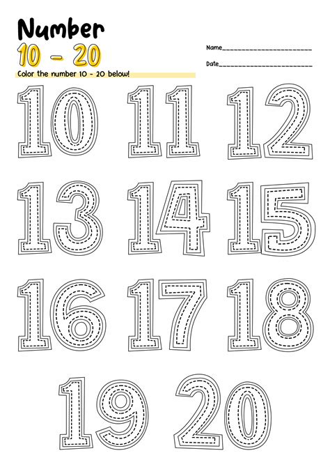 14 Best Images of Number Cut Out Worksheet - Free Preschool Cut and