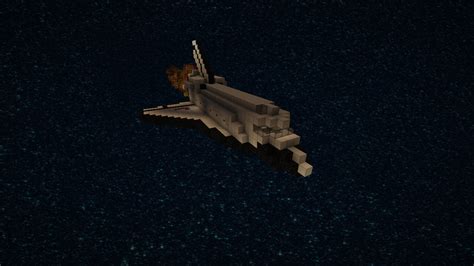 Space Shuttle Minecraft Telegraph