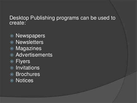 Desktop Publishing Software Functions What Is Desktop Publishing