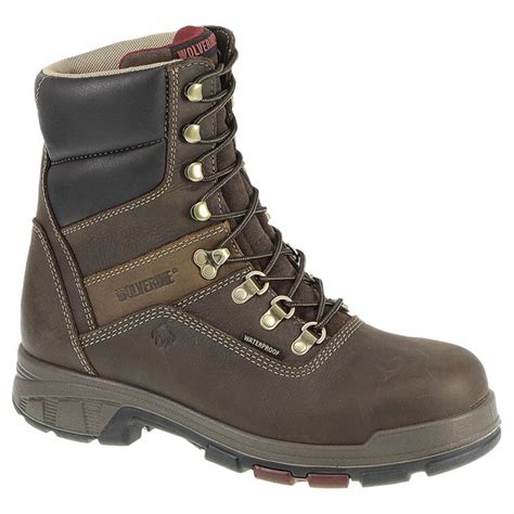 Mens Wolverine® 8 Cabor Epx Waterproof Composite Toe Work Boots