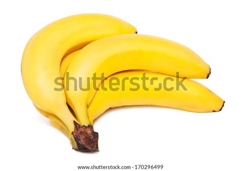 Fresh Yellow Banana Isolated On White Stock Photo 170296499 Shutterstock