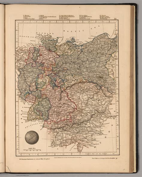 Germany David Rumsey Historical Map Collection