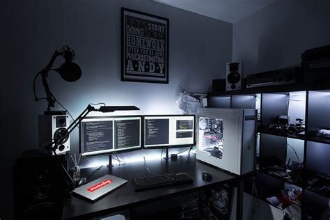 The 25 Best Gaming Desk Ideas On Pinterest Pc Setup Computer Setup
