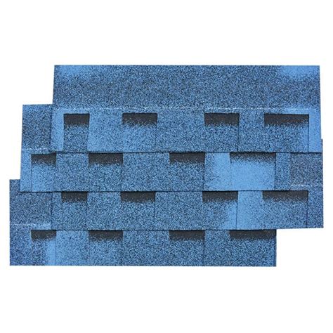 Discount Good Quality Double Layer Roofing Shingles Multi Color