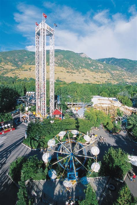 Lagoon Park Salt Lake City Utah Lagoon Amusement Park