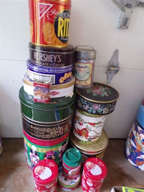 Lot Of Assorted Tins Superior Auction And Appraisal Llc