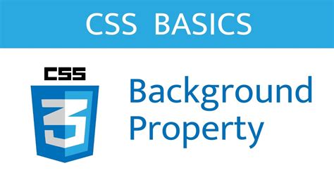 Background Property Css Basics Youtube