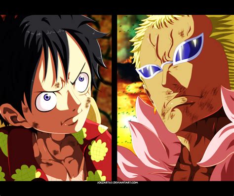 Luffy Vs Doflamingo One Piece 781 By Joezart63 On Deviantart