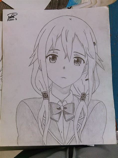Gambaran Pensil Anime