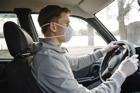 Should You Wear A Face Mask While Driving In The Garage With