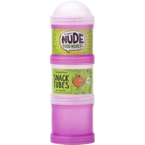 Nude Food Mover Triple Snack Tubes Purple Big W My XXX Hot Girl