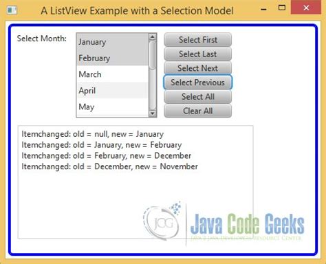 Javafx Listview Example Java Code Geeks