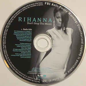 Rihanna Don T Stop The Music 2007 CD Discogs