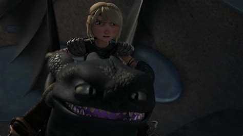 Astrid And Toothless In Rtte How Train Your Dragon How To Train