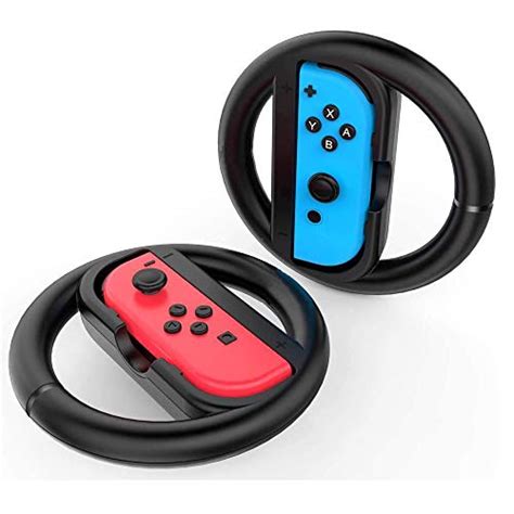 Buy Steering Wheels Kit For Nintendo Switch Joy Con Racing Game