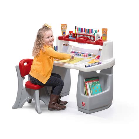 Step2 Deluxe Art Master Desk With Chair Walmart Bundle Deal Step2