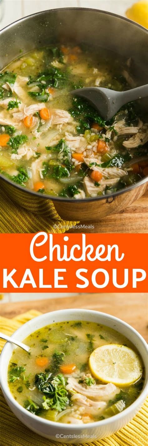 Chicken Kale Soup The Shortcut Kitchen