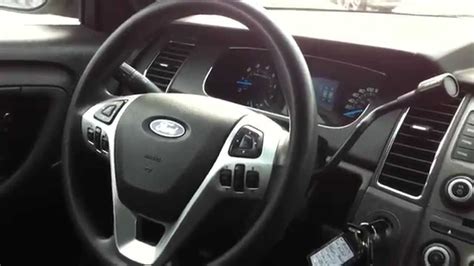 2013 Ford Taurus Ex Police Startup Engine And In Depth Tour Youtube