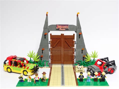 Jurassic Park Gate 3d Model