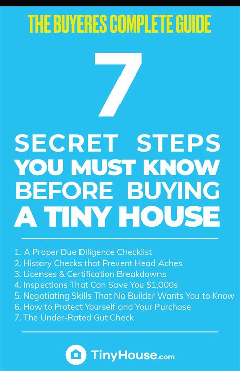 The 7 Secrets To Safely Buying A Tiny House For Small Tiny Homes
