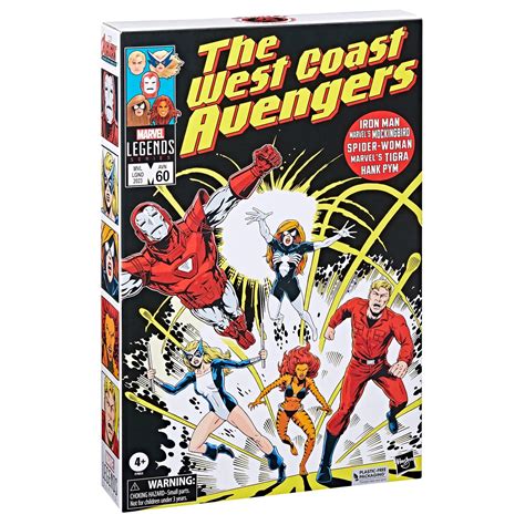 The West Coast Avengers Marvel Legends 5 Pack Set Revealed