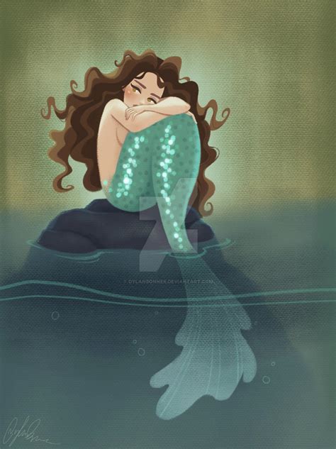 Somber Mermaid By Dylanbonner On Deviantart