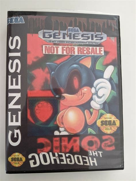 Sonic Nightmare Sonicexe With Case Sega Genesis Us Seller Ebay
