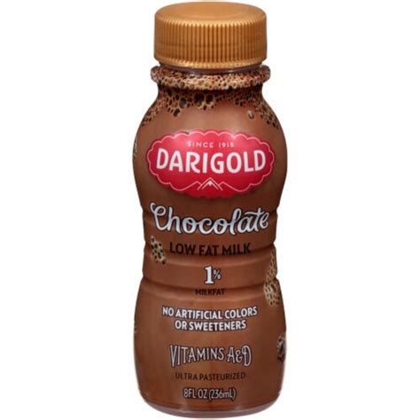 Kroger Darigold Chocolate Low Fat Milk 8 Fl Oz