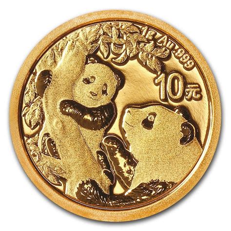 Moneda Panda de Oro 1 g 2021 - Dracma Metales de Inversión