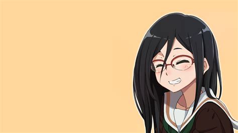Anime Girl With Glasses And Black Hair Maxipx