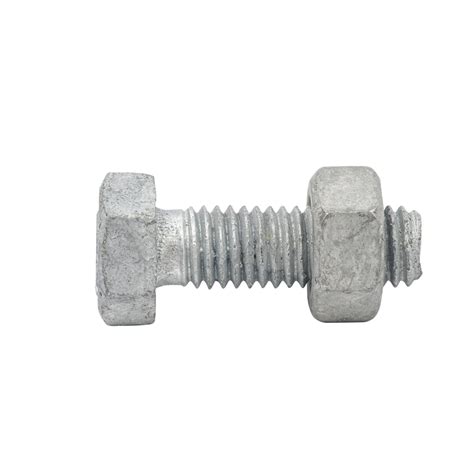 Zenith M8 x 25mm Galvanised Hex Head Bolt and Nut | Bunnings Warehouse