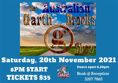 The Australian Garth Brooks Show Victoria Point Sharks Sporting Club