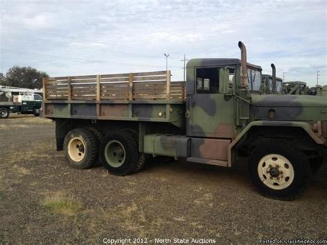 6x6 Military Deuce And A Half Truck 2 12 Ton M35a2 For Sale In