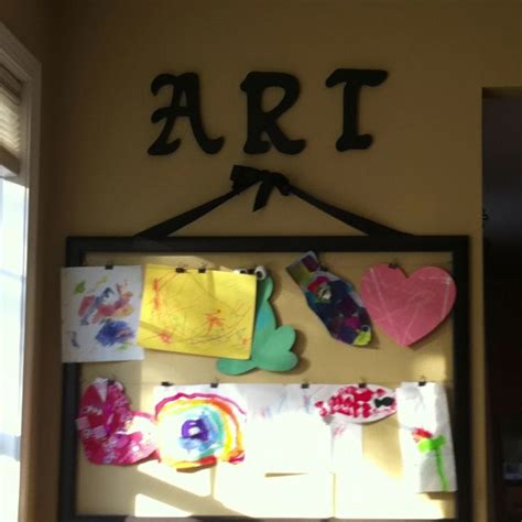 Ikea Frame For Kids Art Display Art Display Kids Diy