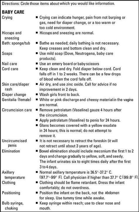 7 The Newborn Nurse Key