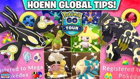 Top Tips For Hoenn Tour Global Be Ready Youtube