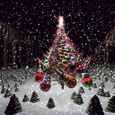 Christmas Tree Animated  Lucid Dreamscapes