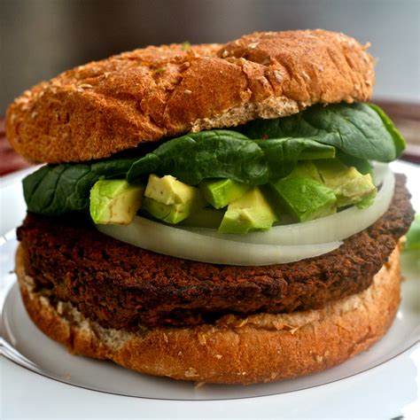 B Is For Black Bean And Veggie Burger