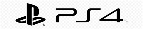 Playstation Ps4 Black Logo Transparent Background Citypng
