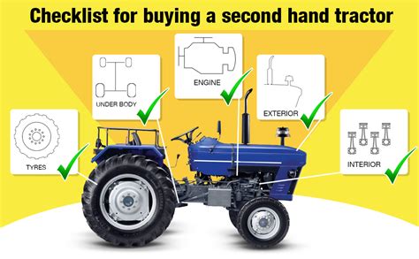 Checklist For Buying Second Hand Tractor Used Tractor Buying Guide