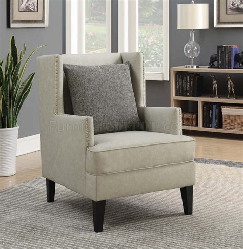 Contrasted with the black finished solid birch wood legs bolstering its modern appeal. 903907 Set of 2 Accent Chairs in Beige Leatherette by Coaster