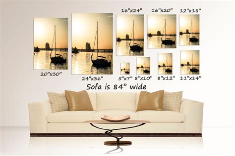 Wall Art Size Guide Printable Image Size Guide For Print Etsy Ireland