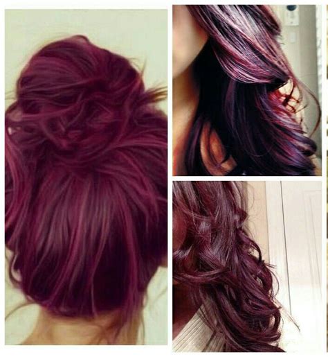 It is wise to or you can even opt for a dip dye, ombre look. beautiful color for hair | Hair color plum, Plum hair dye ...